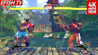 Balrog vs Dee Jay (Hardest AI) - Ultra Street Fighter IV | PS5 4K 60FPS