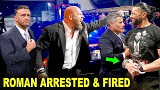 Roman Reigns Arrested...Fired From SmackDown By Nick Aldis...Triple H Furious