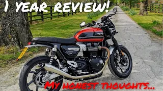 Triumph Speed Twin - 1 years ownership! Honest review!