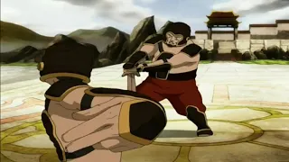 Sokka sword training fight  | Sokka's Master HD