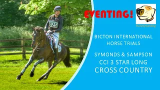 CCI 3 Star Long cross country from Bicton International Horse Trials 2024 (part 1) #eventing