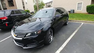 2017 Chevy Impala aka Pala- Cold start & Revs Muffler Delete😍😍