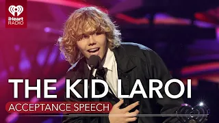 The Kid LAROI Acceptance Speech - Best Collaboration | 2022 iHeartRadio Music Awards