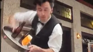 The Most Clumsy Waiter Ever Spills Drinks on Everyone
