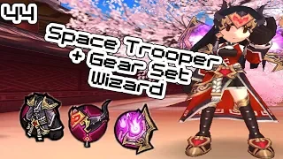 Indonesia Lost Saga - Space Trooper + Gear Set Wizard