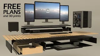 Build a Desk with 3D Printed Tools - The Directors Cut