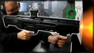 Trying out a DOUBLE BARREL Pump-Action Shotgun (DP-12)