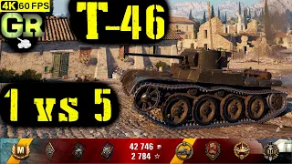 World of Tanks T-46 Replay - 9 Kills 1.2K DMG(Patch 1.4.0)