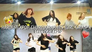 Hardest Kpop Choreographies/Dances(KPOP Girl Groups) Part 1