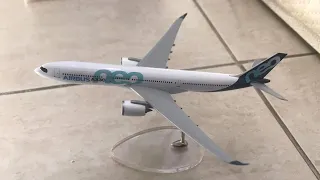 1400 scale A330 neo model  unboxing