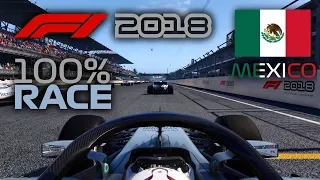 F1 2018 | Mexico Grand Prix: 100% Race with Lewis Hamilton