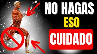 7 COSAS que NO debes hacer DESPUES de entrenar si quieres GANAR masa MUSCULAR