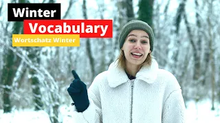 Wortschatz Winter (Winter Vocabulary) 🇩🇪