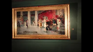 A guided tour of the "Hymen, oh Hyménée!" exhibit at Ayala Museum