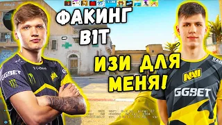 S1MPLE ПОТЕЕТ ПРОТИВ B1T'A НА FPL (CS:GO)