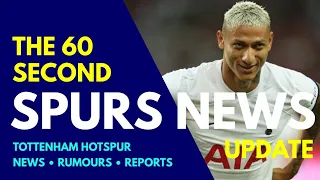 THE 60 SECOND SPURS NEWS UPDATE Richy Wants to Stay, Kulusevski "We Need to Improve to be Champions"