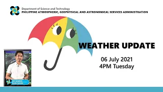 Public Weather Forecast Issued at 4:00 PM July 6, 2021