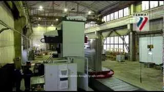 FERMAT Table Type Horizontal Boring Machine WFT 13 CNC-Drilling Operation Through Spindle Coolant