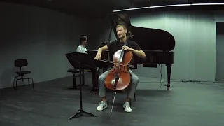 Strauss cello sonata op. 6 (2mvt - Andante)