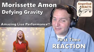 Classical Singer Reaction - Morissette Amon | Defying Gravity. Clear Pure Tone! Great Cover!