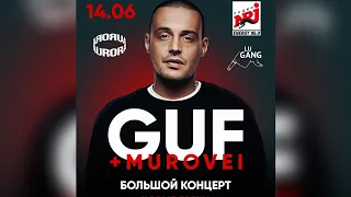 Концерт Гуфа и Murovei в Санкт-Петербурге + Новый трек (14.06.2021) [Aurora Concert Hall]