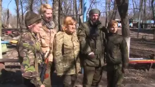 Окрема добровольча чота «Карпатська Січ»   Ukranian volunteers from Carpathian Sich