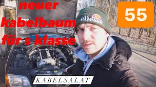 Mercedes S Klasse W140 NEUER MOTORKABELBAUM MKB M104 - Episode 55 | felix_themechanic