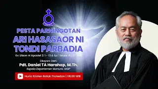 Pesta Parjolo Parningotan Ari Hasasaor Ni Tondi Parbadia-Minggu 19 Mei 2024 | Pdt Daniel TA Harahap