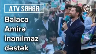 Balaca Amirə dəstək hər kəsi göz yaşına boğdu - Atv Səhər