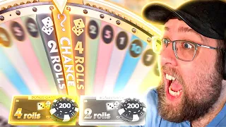 BIG BETS ON MONOPOLY LIVE GAME SHOW! (HUGE WIN)