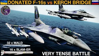 Could Ukrainian F-16s Strike The Crimean Kerch Bridge With SLAM-ER? (WarGames 188) | DCS