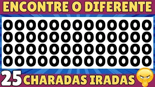 DESAFIO DE CHARADAS: Quebra Cabeça+Ache O Diferente+Qual se Repete+Jogo Emojis+Teste Inglês+Quiz