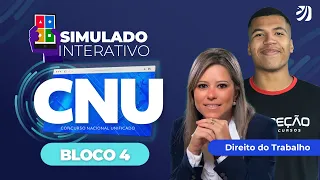 CONCURSO NACIONAL UNIFICADO (CNU) : SIMULADO INTERATIVO (KAHOOT) DIREITO DO TRABALHO (BLOCO 4 - AFT)