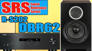 【SRS】ELAC ​​DBR62 デビューリファレンスブックシェルフスピーカー / ヤマハ R-S202 ステレオレシーバー