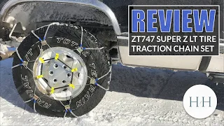 Tire Chain Review: ZT747 Tire Chains from Amazon! Z Chain tire cables
