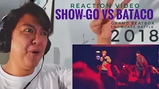 REACTION | SHOW-GO vs BATACO | Grand Beatbox SHOWCASE Battle 2018 | 1/4 Final