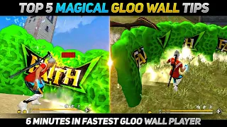 Top 3 Secret Gloo Wall Tricks To God Level Gameplay | Fastest Gloo Wall Trick That No Talks About !