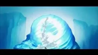 Avatar Aang comes out of the Iceberg [HD]