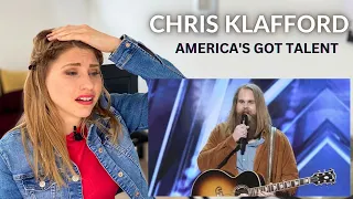 Stage Presence coach reacts Chris Klafford on America's Got Talent