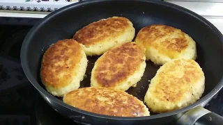 Картофельные котлеты с грибной подливой. Фирменный рецепт моих родителей. Вкусный воскресник.