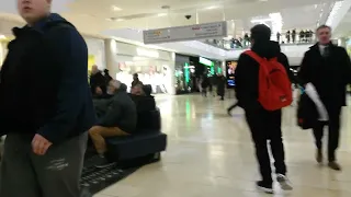 Incident Alarm! @ The Highcross.  Full Clip. part.1 of 2. Wide screen.