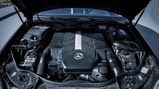 Mercedes-Benz E500 E-Klasse W211 M113 - V8 Motor / Engine Kaltstart / Coldstart