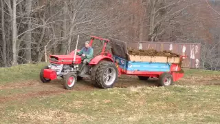 Massey Ferguson 135 und Mengele Doppel Trumpf