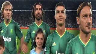 Ronaldo, Totti, Pirlo, Nedvěd & Buffon The Match of the Heart (Parita Del Cuore) Allianz Stadium