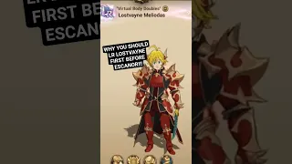 Why YOU Should LR Lostvayne Meliodas FIRST!!! Do Escanor AFTER!!! 7DS Grand Cross