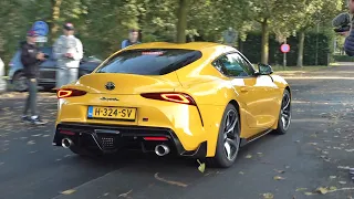 Sportcars Accelerating! BRABUS 600, M3 G80, Toyota GR Supra, Capristo RSQ8, Akrapovic 992 Turbo S