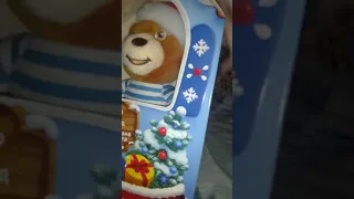 Медвежонок Барни Новогодний! Моя мягкая игрушка!