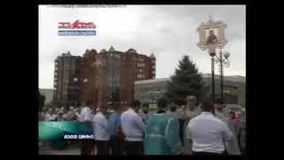 Крестный ход  в праздник Успения Пресвятой Богородицы в г. Азове