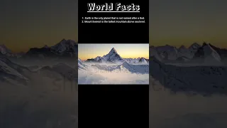 3 World Facts you never knew about. #curiosity #knowledgenuggets #facts #didyouknow #education