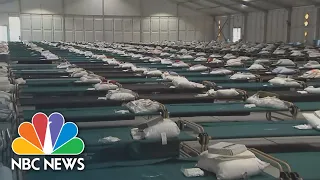 New York Erects Tent City To House Migrants